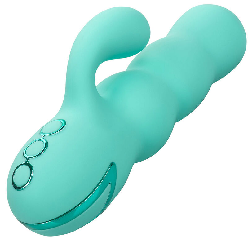 Calexotics - del mar diva vibrador rabbit verde agua by