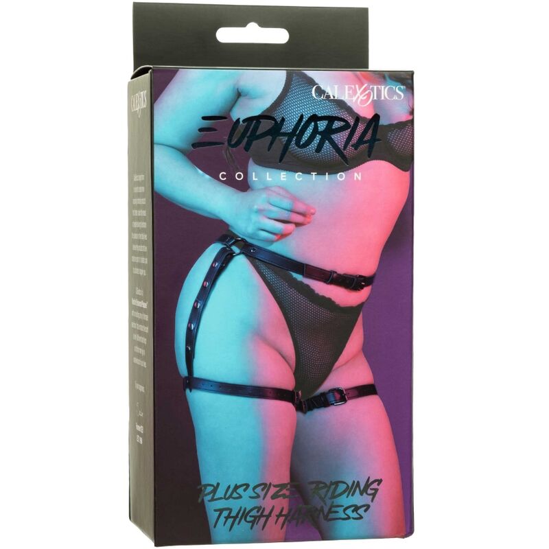 Calexotics - euphoria arnés de muslo equitación talla grande