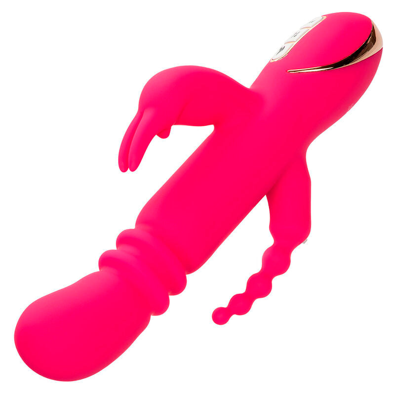 Calexotics - jack fantasy triple vibrador calentable rabbit