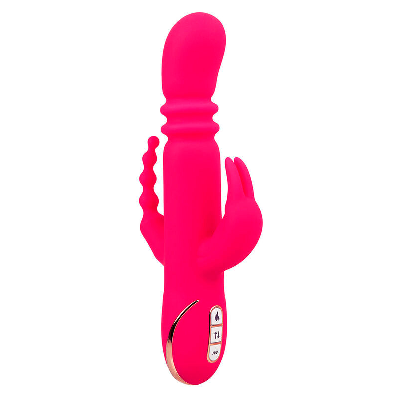 Calexotics - jack fantasy triple vibrador calentable rabbit