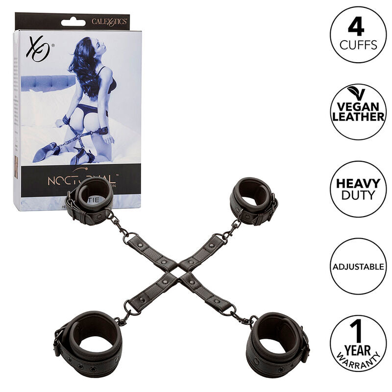 Calexotics - nocturnal conector hog tie cuero ajustable