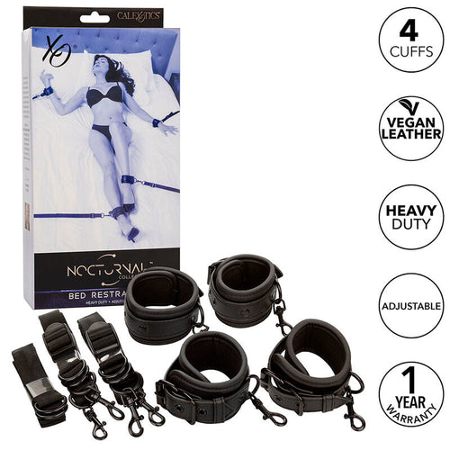Calexotics - nocturnal restricciones de cama cuero