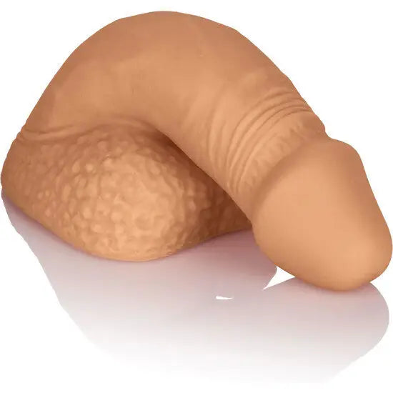 Calexotics - packing penis pene de silicona 12.75cm caramelo