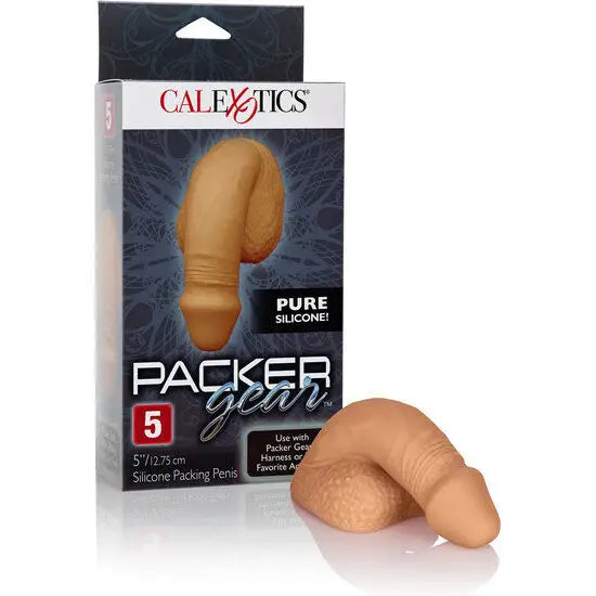 Calexotics - packing penis pene de silicona 12.75cm caramelo