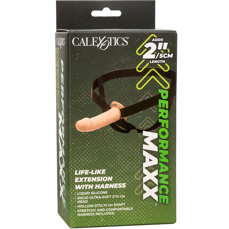 Calexotics - performance maxx extensión realista con arnés