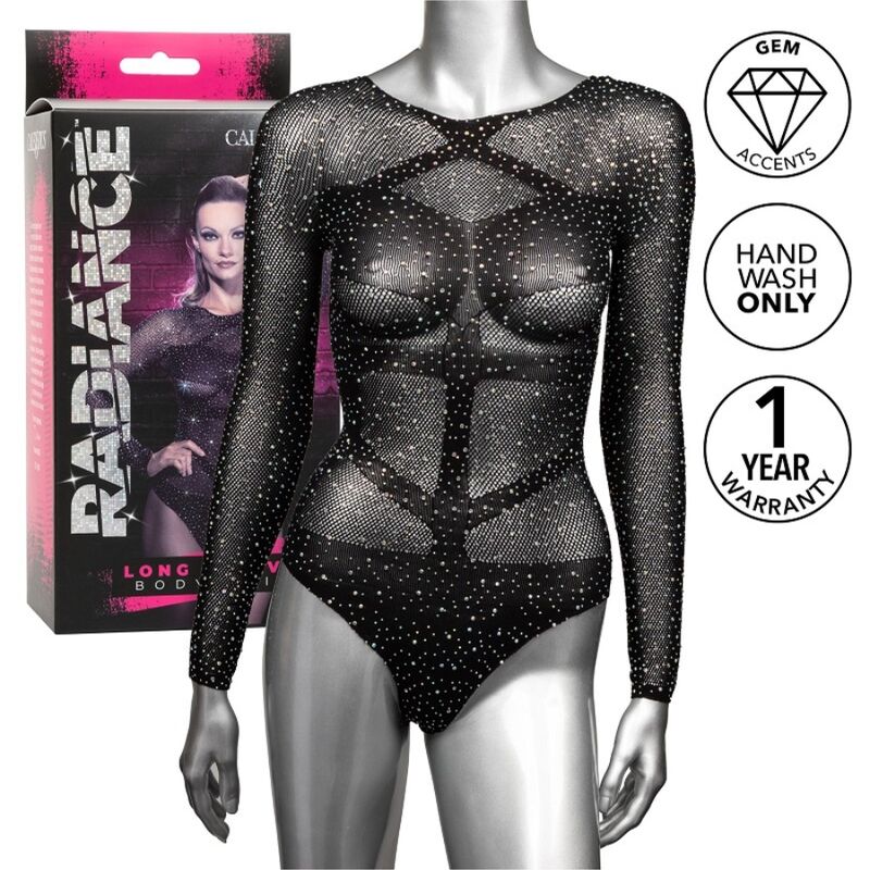 Calexotics - radiance body de manga larga pedrería