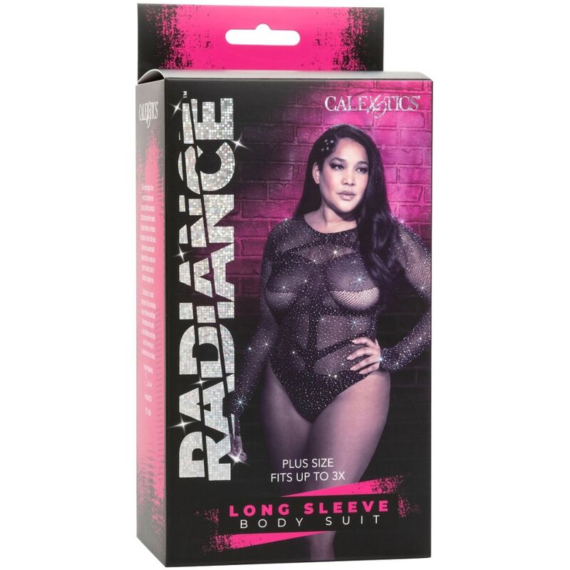 Calexotics - radiance body de manga larga pedrería talla