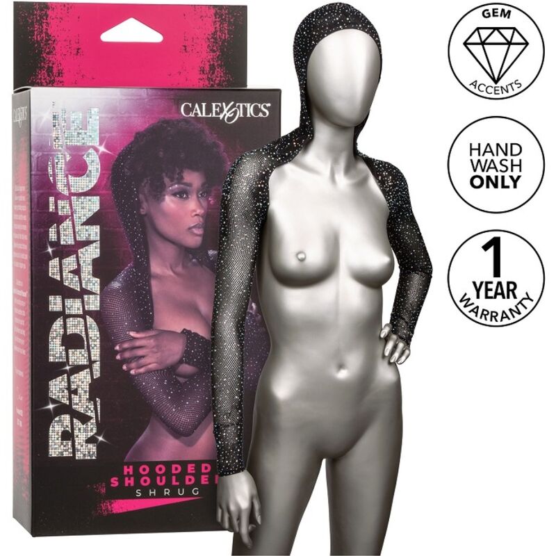 Calexotics - radiance encogimiento de hombros con capucha