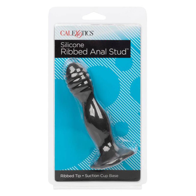 Calexotics - ribbed anal stud