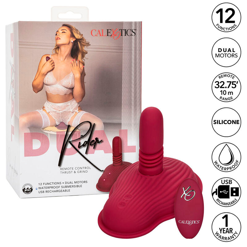 Calexotics - rider masajeador doble motor control remoto