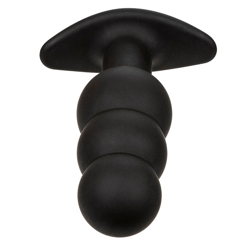 Calexotics - rock bottom plug anal con cuentas 10