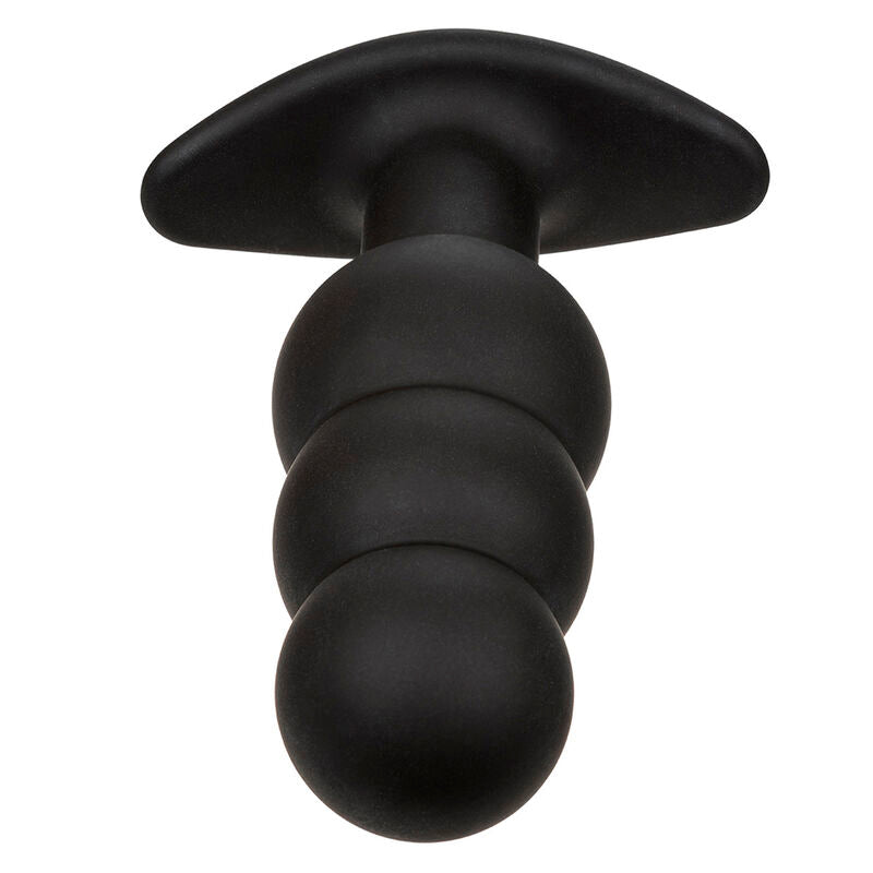 Calexotics - rock bottom plug anal con cuentas 10