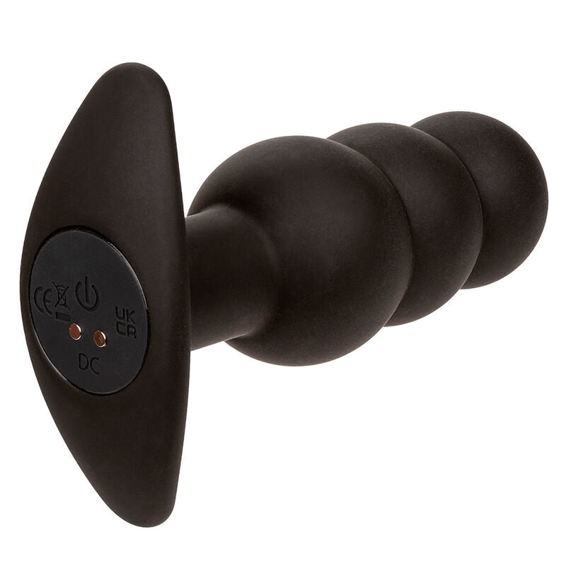 Calexotics - rock bottom plug anal con cuentas 10