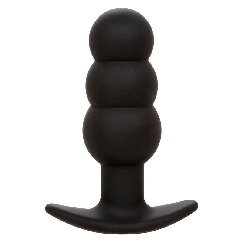 Calexotics - rock bottom plug anal con cuentas 10