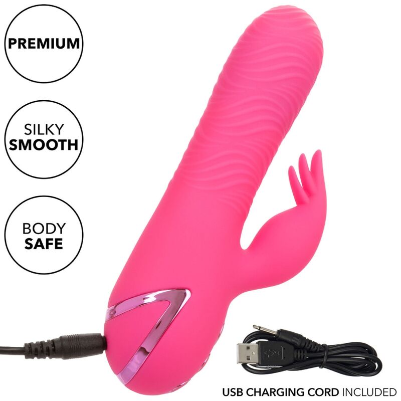 Calexotics - sacramento sweetie vibrador rabbit rosa by