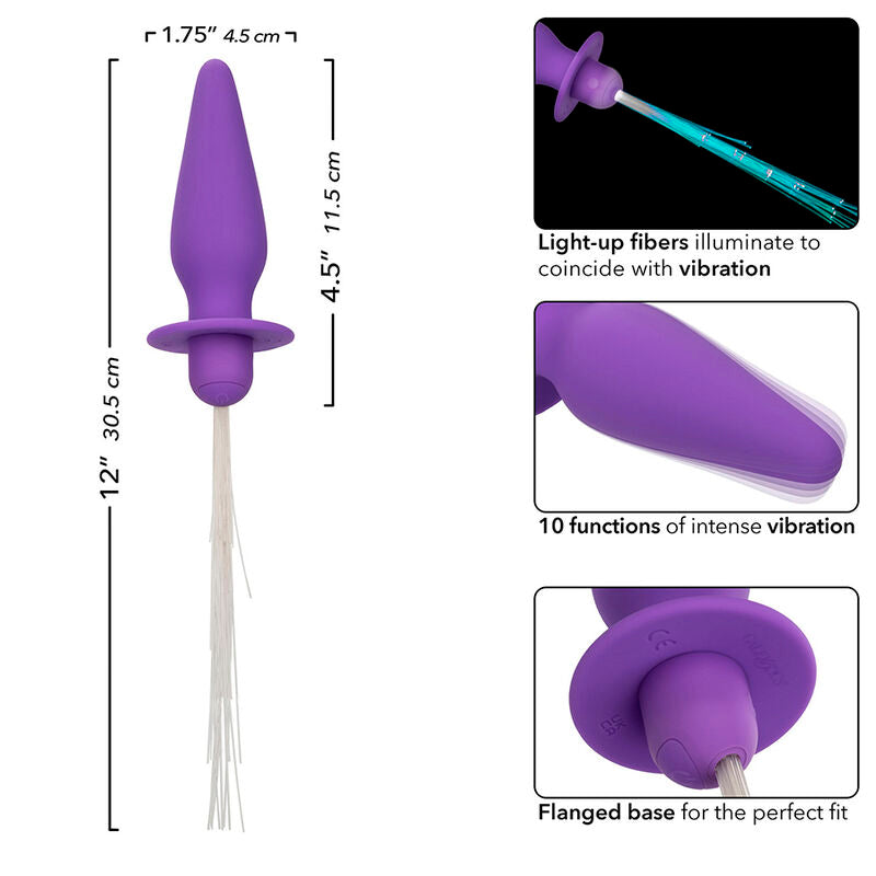 Calexotics - southern lights light up plug anal con luces