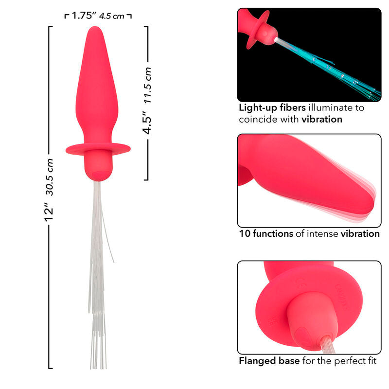 Calexotics - southern lights light up plug anal con luces