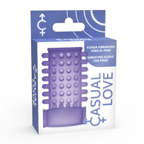 Casual love - ring funda pene vibrador lila