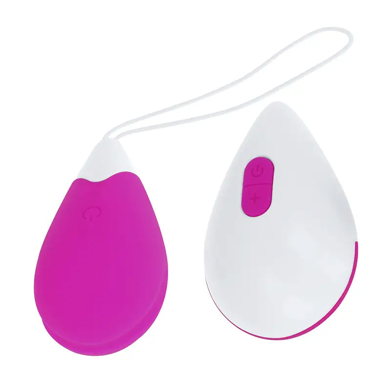 Ohmama - huevo vibrador 10 modos lila y blanco