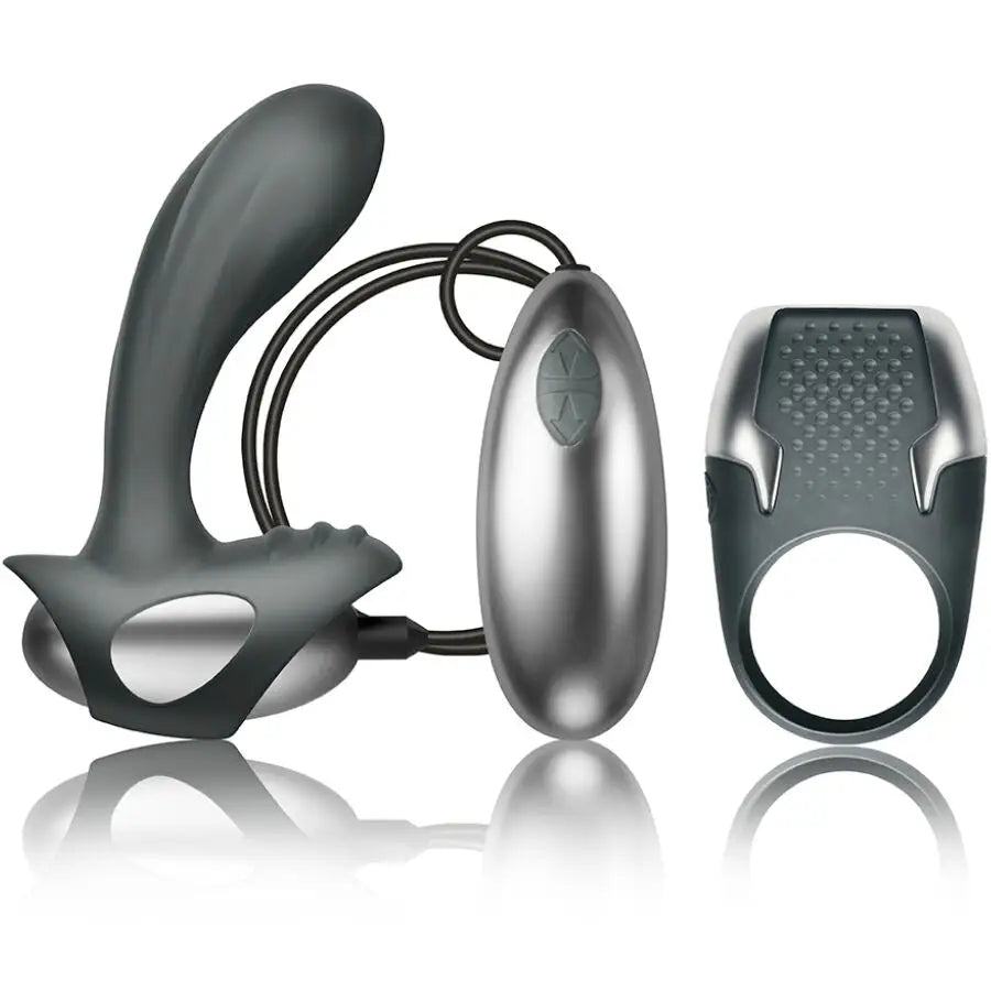Climaximum - excite kit anillo para pene + masajeador