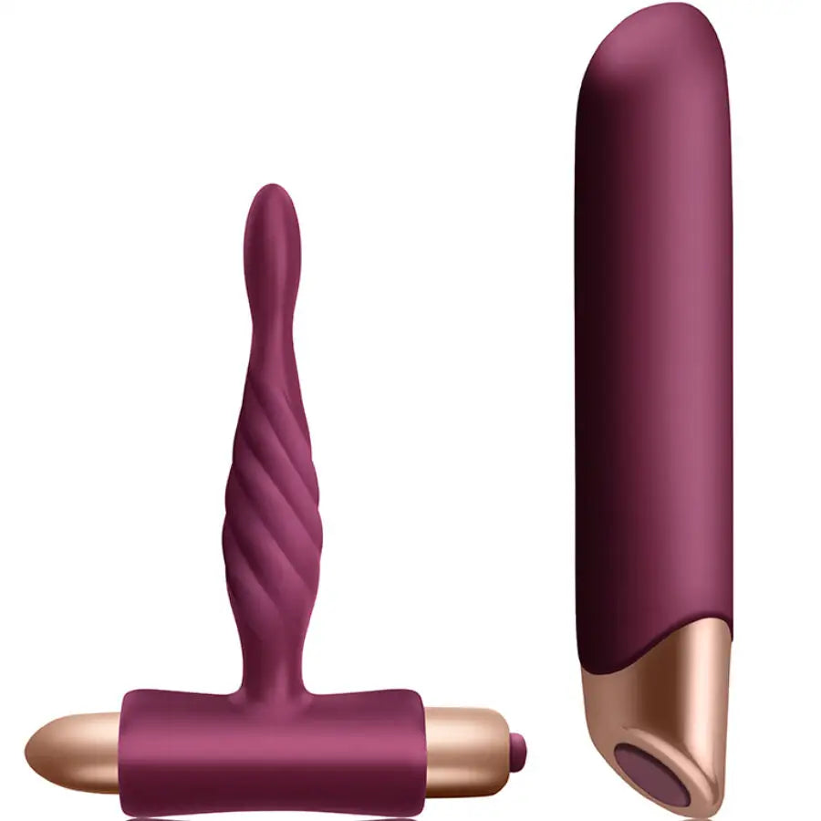 Climaximum - rapture kit vibrador clásico + plug anal
