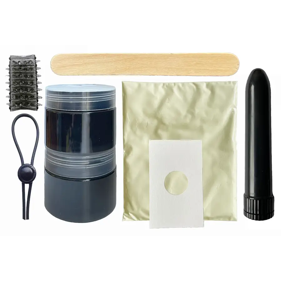 Cloneboy - kit clonador de pene con vibración negro