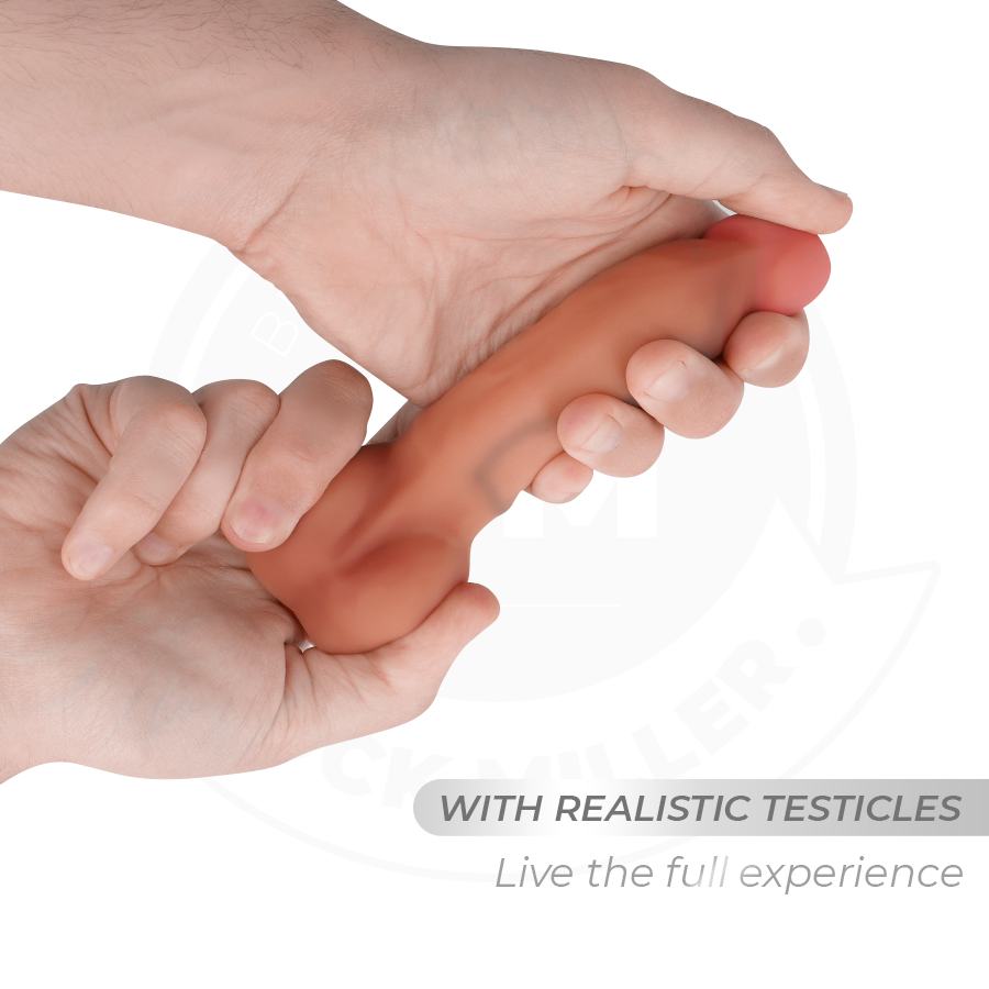 Cock miller - dildo hiperrealístico articulable 14,8 cm