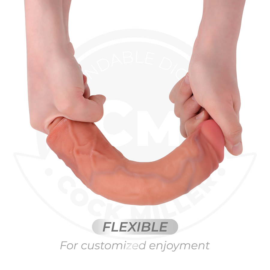 Cock miller - dildo hiperrealístico y vibración con control