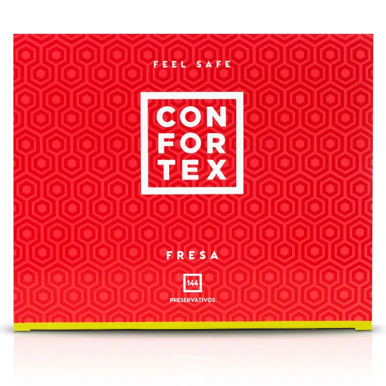 Confortex - preservativos fresa caja 144 uds