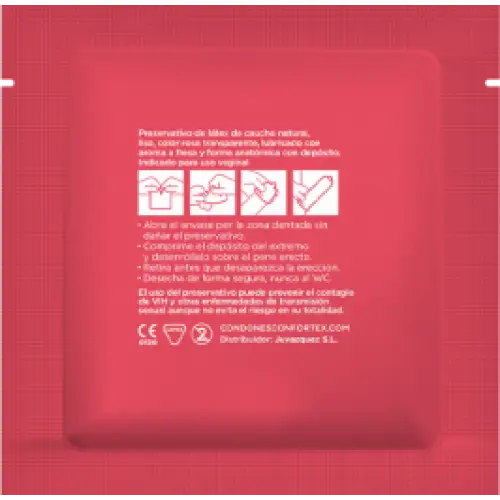 Confortex - preservativos fresa caja 144 uds