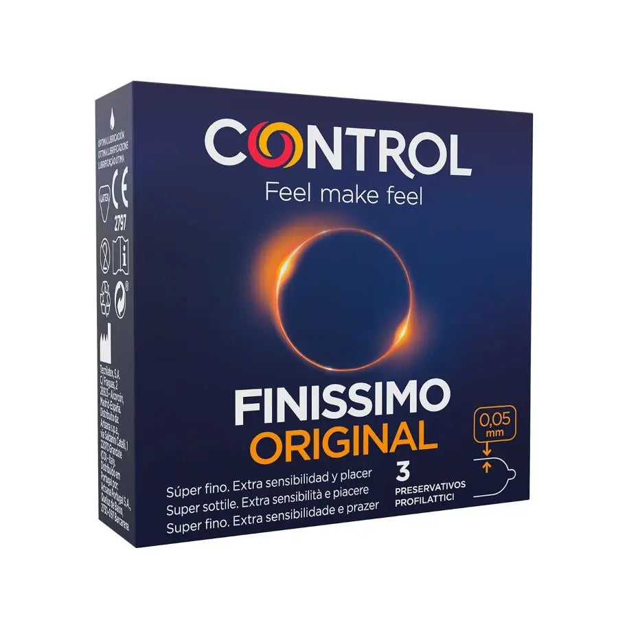Control - finissimo preservativos 3 unidades
