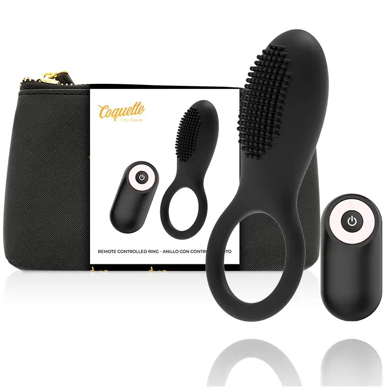 Coquette chic desire - anillo vibrador control remoto