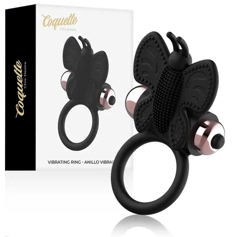 Coquette chic desire - cock ring butterfly anillo vibrador