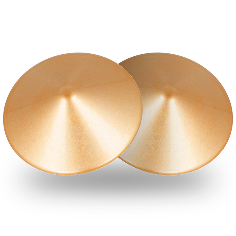 Coquette chic desire - cubre pezones metal circulos dorados