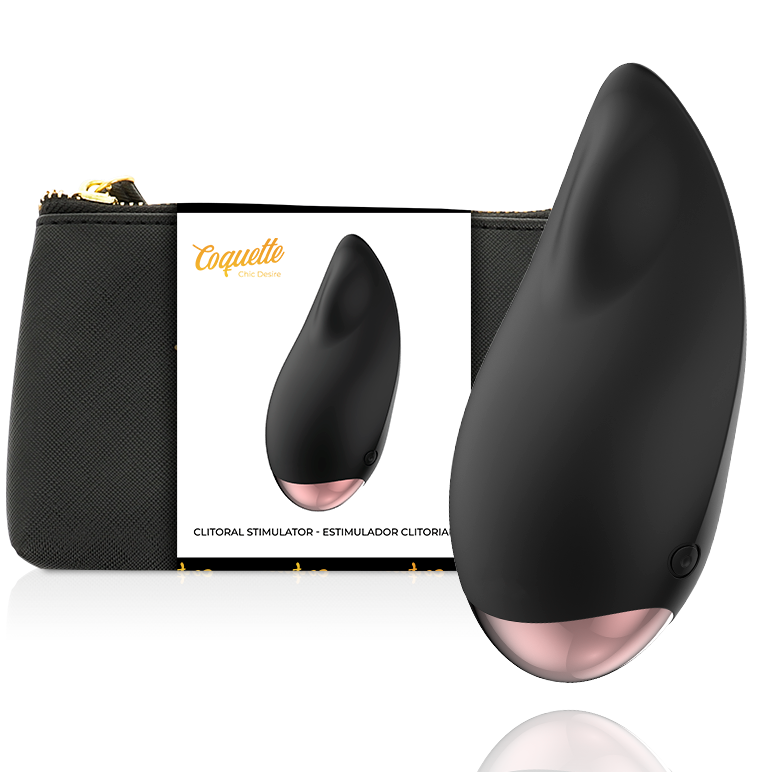 Coquette chic desire - estimulador clítoris negro / gold