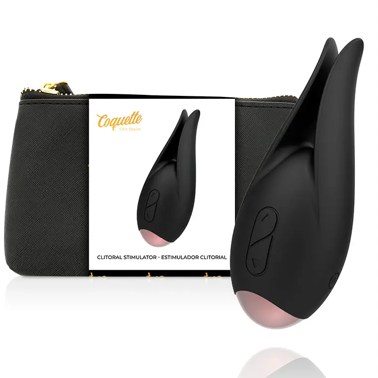 Coquette chic desire - estimulador clítoris negro / gold