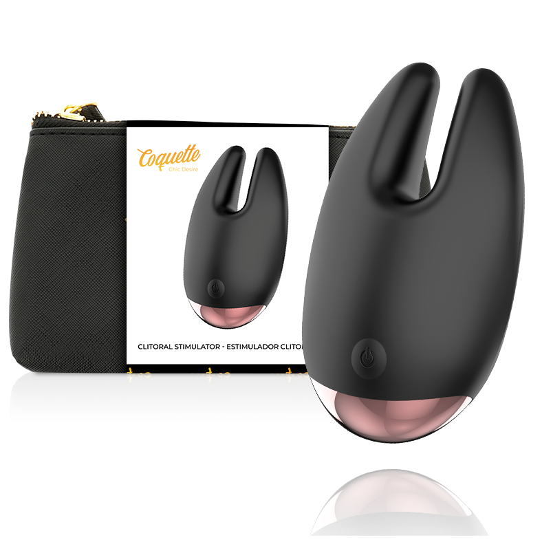 Coquette chic desire - estimulador clítoris negro / gold