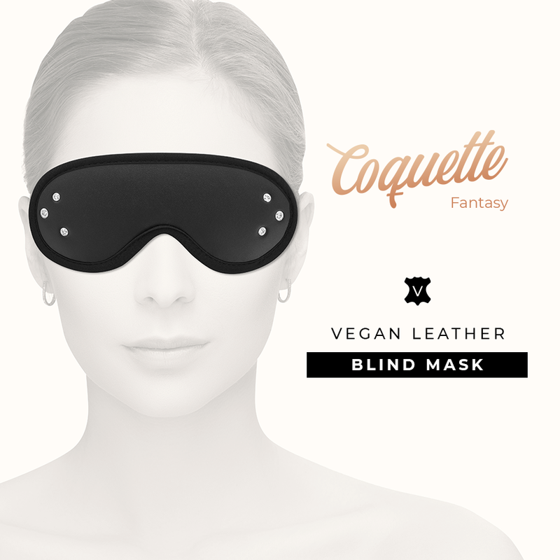 Coquette chic desire - fantasy antifaz cuero vegano