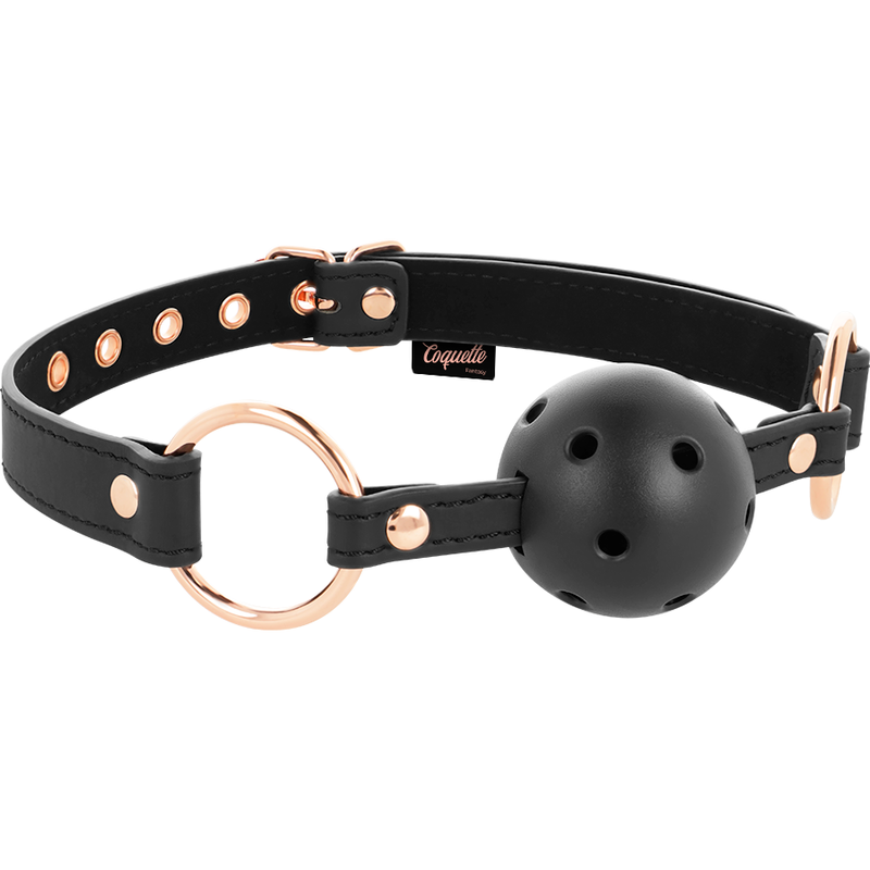 Coquette chic desire - fantasy mordaza transpirable cuero