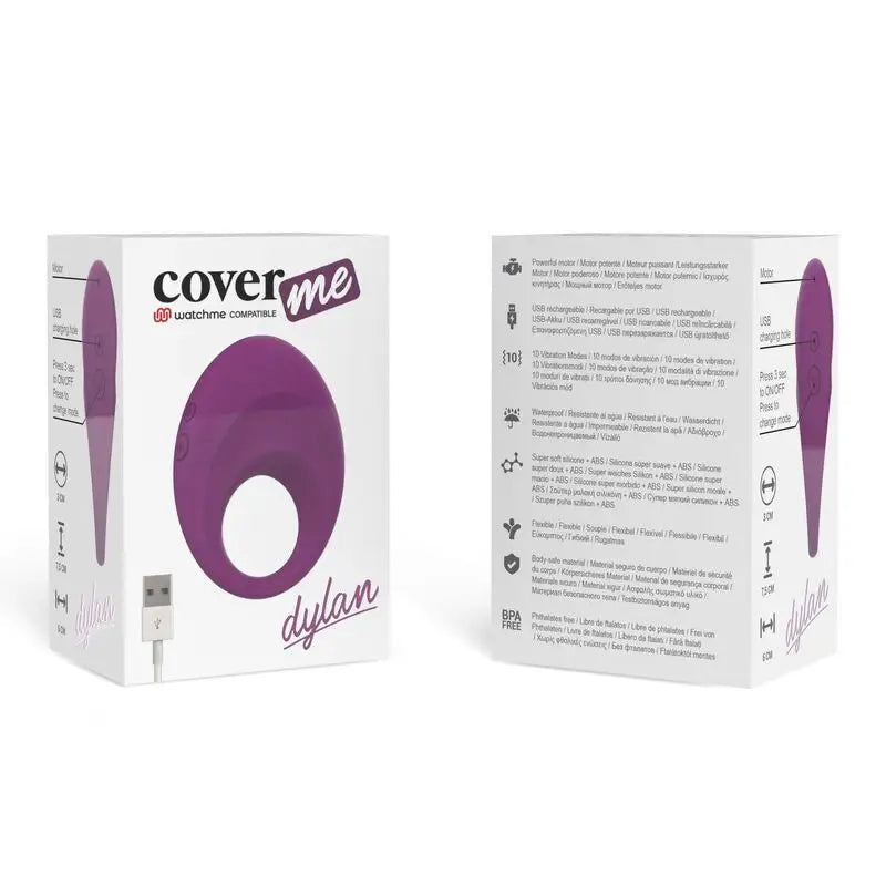 Coverme - dylan anillo recargable compatible con watchme