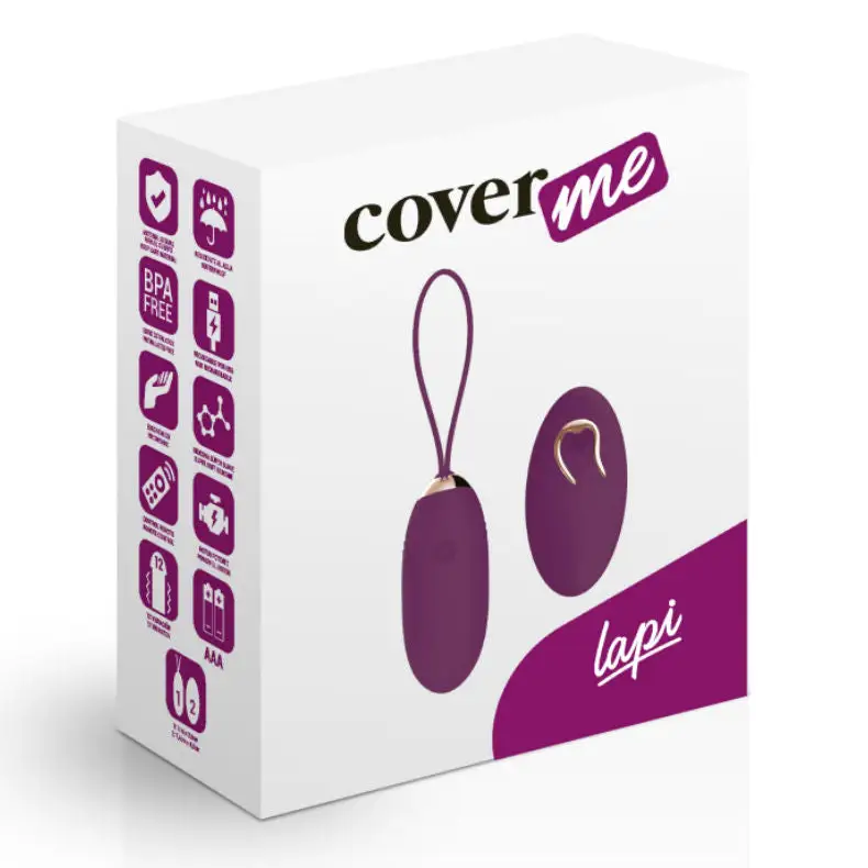 Coverme - huevo control remoto lapi lila