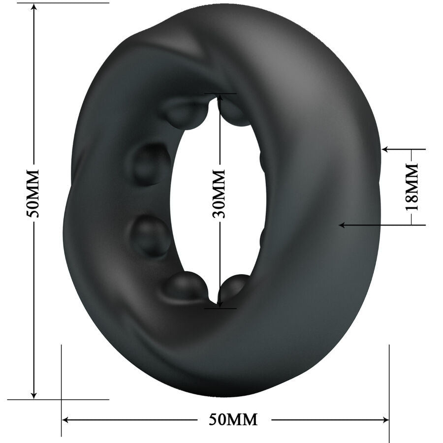Crazy bull - daquez anillo silicona modelo 4