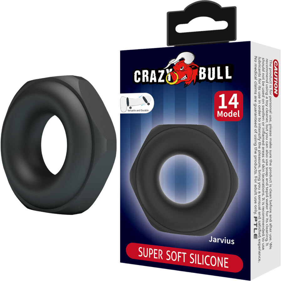 Crazy bull - jarvius anillo silicona modelo 14