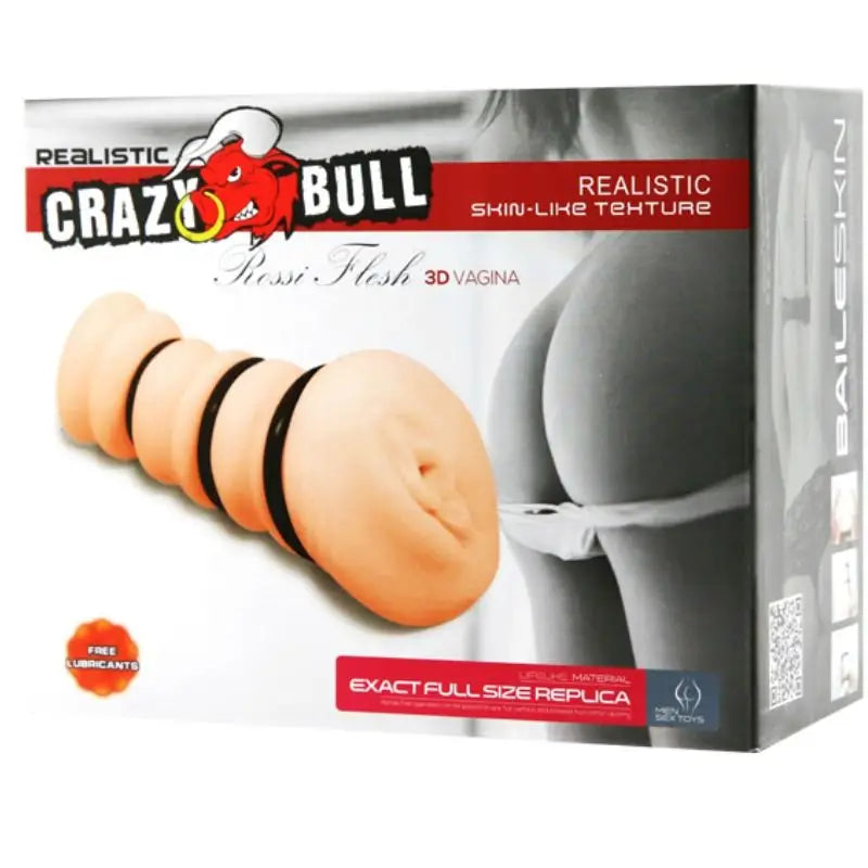 Crazy bull - masturbador con anillos modelo vagina 2