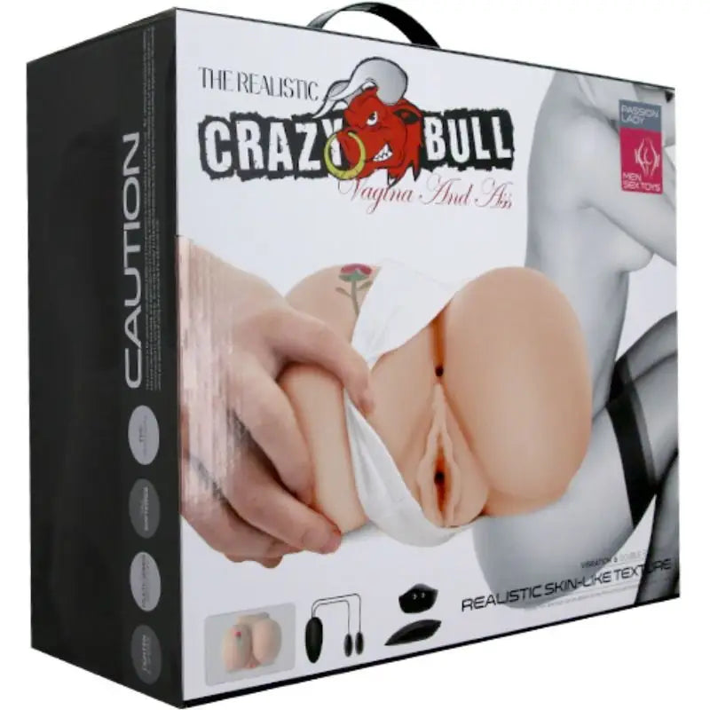Crazy bull - vagina y ano con tatuaje realísticos