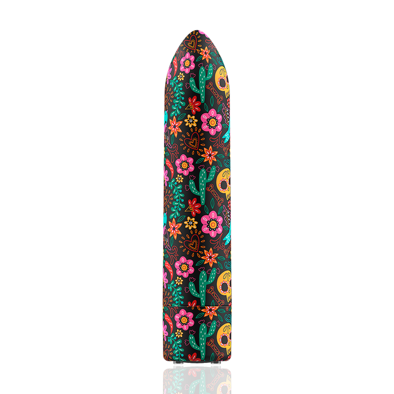 Custom bullets - bala recargable skull 10 intensidades