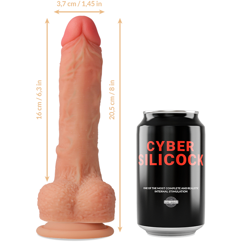 Cyber silicock - arnés silicona liquida connor 20.5 cm -o-
