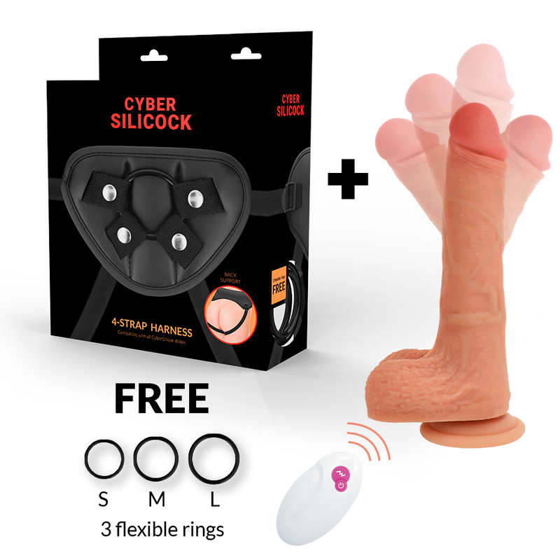 Cyber silicock - arnés silicona liquida mr rick control