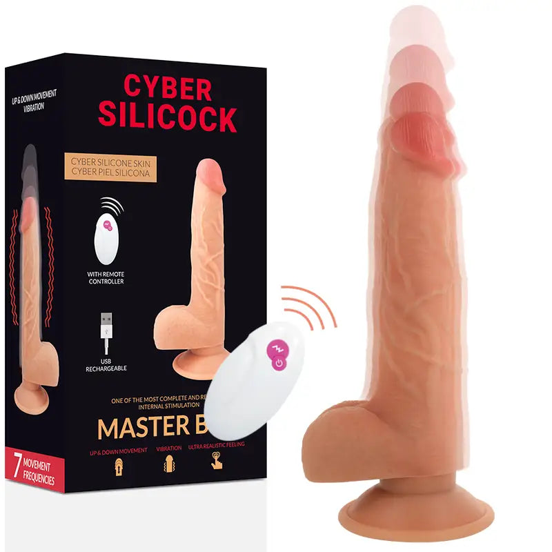 Cyber silicock - realístico control remoto master ben 23.88