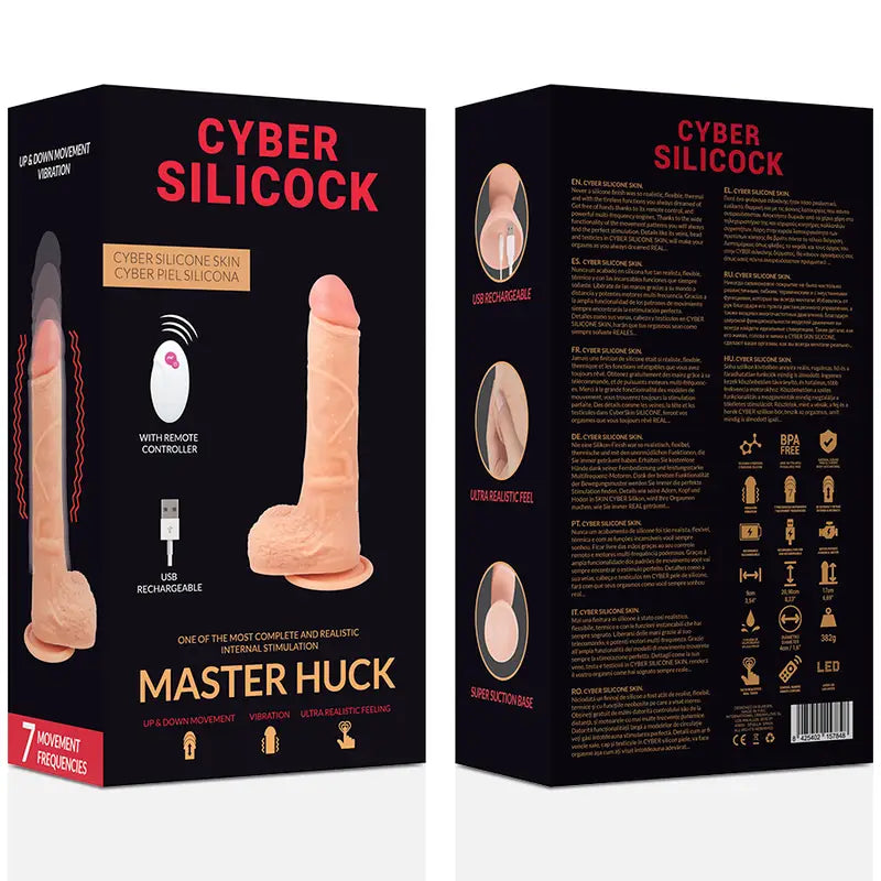 Cyber silicock - realístico control remoto master huck 20.9